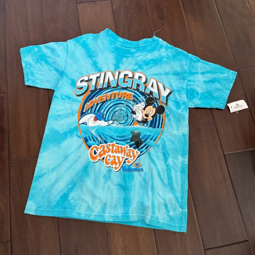 Stingray Adventure Kids Blue T-Shirt